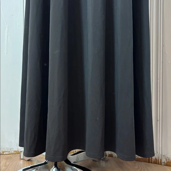 HALARA Black Maxi Dress | Cowl Neck, Open Back, Hidden Slit | Size M - Picture 8 of 11